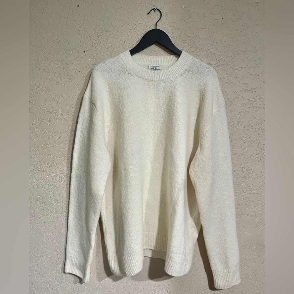 Dries Van Noten | NWT! Cashmere Wool Long Sleeved Crewneck Jumper XL